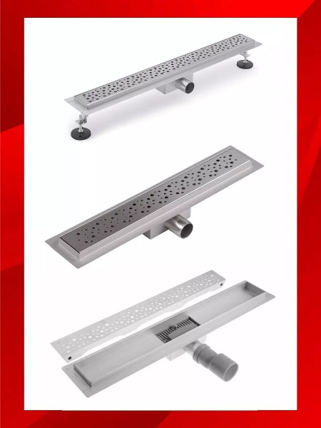 Трап-лоток 70х500 (Г) нержавейка DL-LD-01